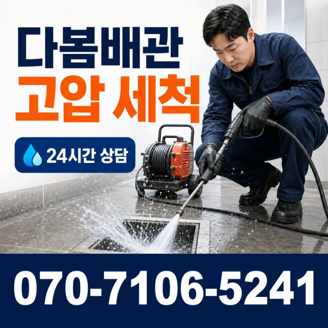 김제시 만경읍 배수구뚫기 상담 이미지 4